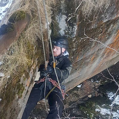 Forestry Commission Bridge Inspections, Scotland, 2018 - Industrial Rope Access