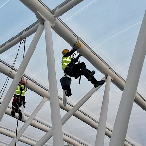 Industrial Rope Access is a modern day technique which involves industrial abseiling being used in everyday business within the major industries, right down to the small domestic projects.