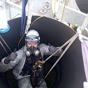 Industrial Rope Access is a modern day technique which involves industrial abseiling being used in everyday business within the major industries, right down to the small domestic projects.