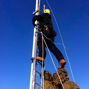 Steeplejack Services for maintenance of chimney stacks, cooling towers, flare stacks and all other high and unconventional structures.