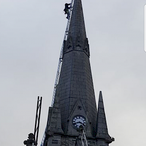 Steeplejack Services for maintenance of chimney stacks, cooling towers, flare stacks and all other high and unconventional structures.