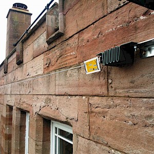 Equinox Installs Fall Protection at Inverness Castle