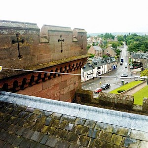 Equinox Installs Fall Protection at Inverness Castle