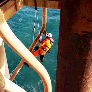 Equinox Carries Out NDT on board the Cheswick Platform, North Sea