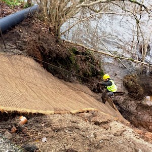 Equinox Carries out Stabilisation Works at Crossford, South Lanarkshire.