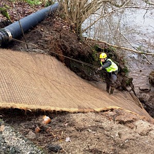 Equinox Carries out Stabilisation Works at Crossford, South Lanarkshire.