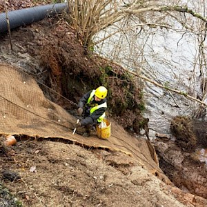 Equinox Carries out Stabilisation Works at Crossford, South Lanarkshire.