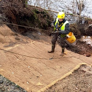 Equinox Carries out Stabilisation Works at Crossford, South Lanarkshire.