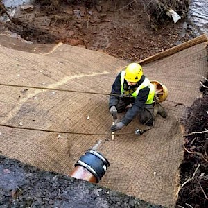 Equinox Carries out Stabilisation Works at Crossford, South Lanarkshire.