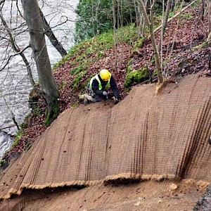 Equinox Carries out Stabilisation Works at Crossford, South Lanarkshire.