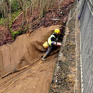 Equinox Carries out Stabilisation Works at Crossford, South Lanarkshire.