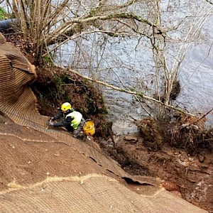 Equinox Carries out Stabilisation Works at Crossford, South Lanarkshire.