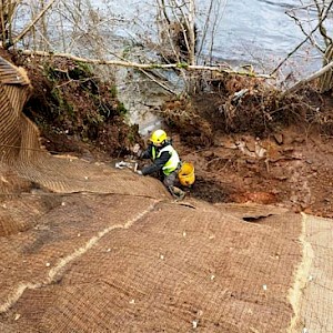 Equinox Carries out Stabilisation Works at Crossford, South Lanarkshire.