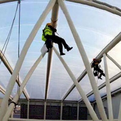 New South Glasgow Hospital 2014 - Industrial Rope Access