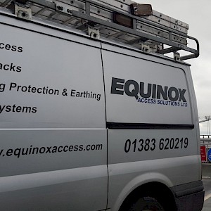 Equinox was awarded contract of working at height & lightning protection specialist