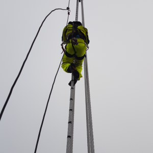 Equinox was awarded contract of working at height & lightning protection specialist