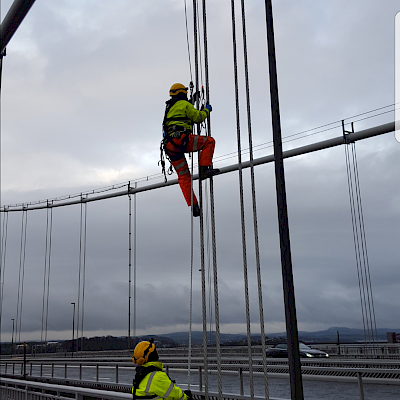 Forth Road Bridge 2015/2017 - Industrial Rope Access