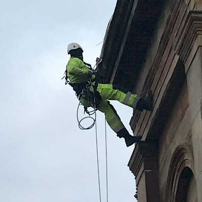 Glasgow Bridge Inspections 2017 - Industrial Rope Access