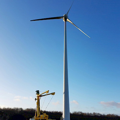 Stewart's Tower Diary Wind Turbine 2013 - Wind Turbine Services