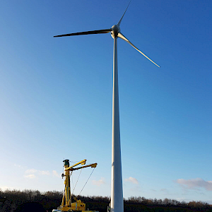 Equinox Carries Out Earthing For Diary Wind Turbine