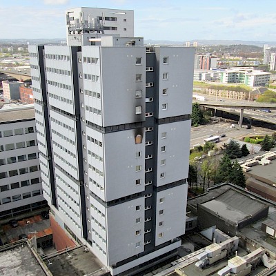 Blythswood Court Glasgow 2016 - Industrial Rope Access