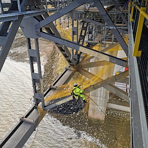 Equinox Access Installs Dropped Object Netting