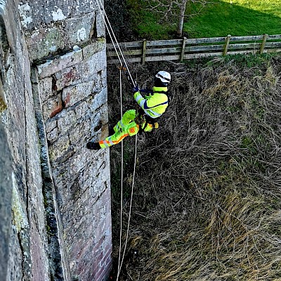 Road Bridge Inspections, Scotland, 2020 - Industrial Rope Access