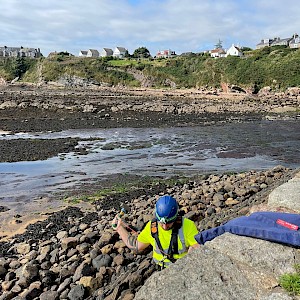 Equinox Carries Out Stabilisation Works At Crail Harbour Wall