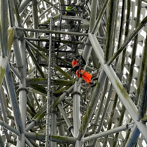 Equinox Carries Out Inspections of The Famous Kelpies