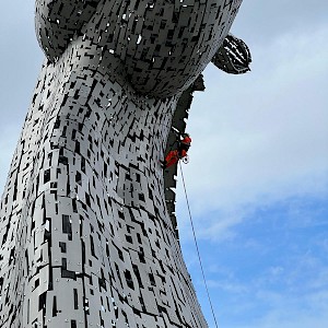 Equinox Carries Out Inspections of The Famous Kelpies