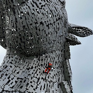 Equinox Carries Out Inspections of The Famous Kelpies