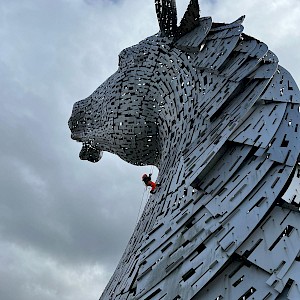 Equinox Carries Out Inspections of The Famous Kelpies