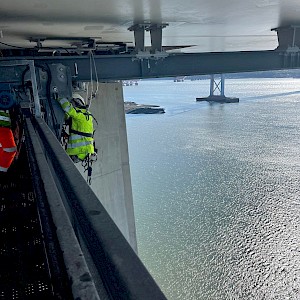 Equinox Carries Out Inspection & Maintenance on The Queensferry Crossing