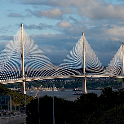 Queensferry Crossing, Edinburgh, Scotland, 2022 - Industrial Rope Access